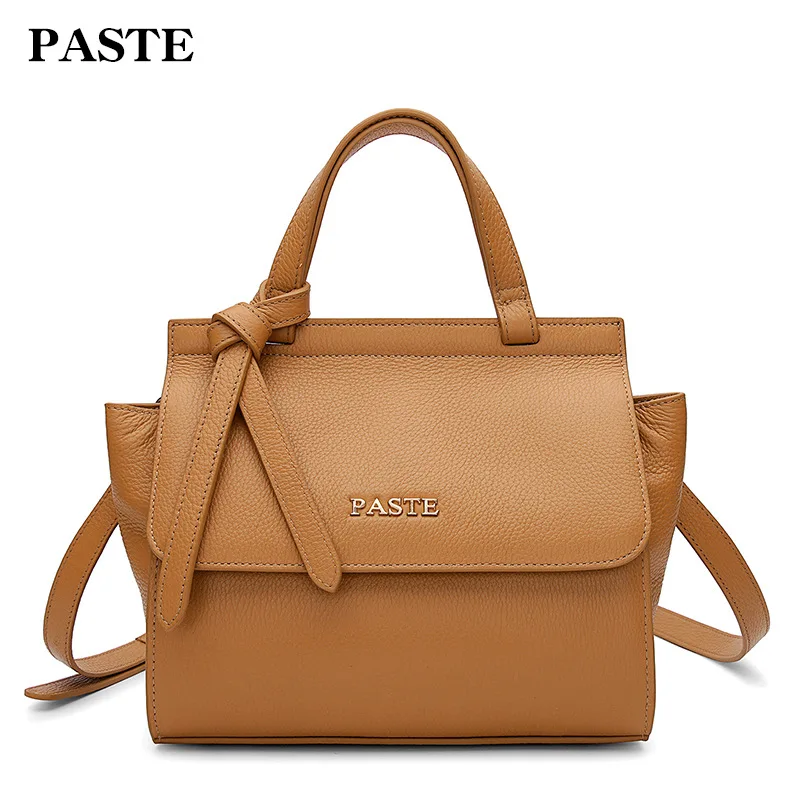 

Luxury Brand Designer Genuine Leather Women Handbags 2018 Female Leather Bags Fashion Trapeze Women Messenger Bags Business Lady