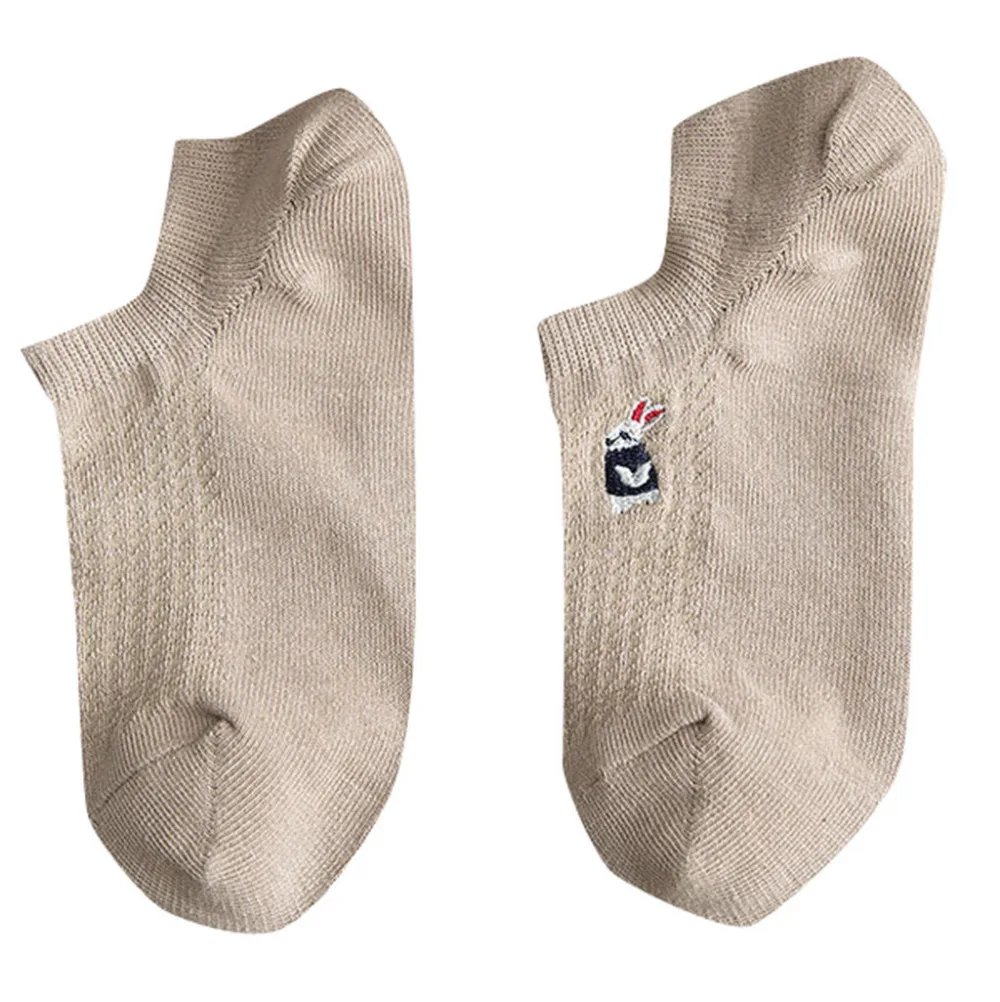2019 Woman summer embroidery funny boat socks cartoon breathable wicking comfortable socks sports casual fitness socks 40M22 (6)