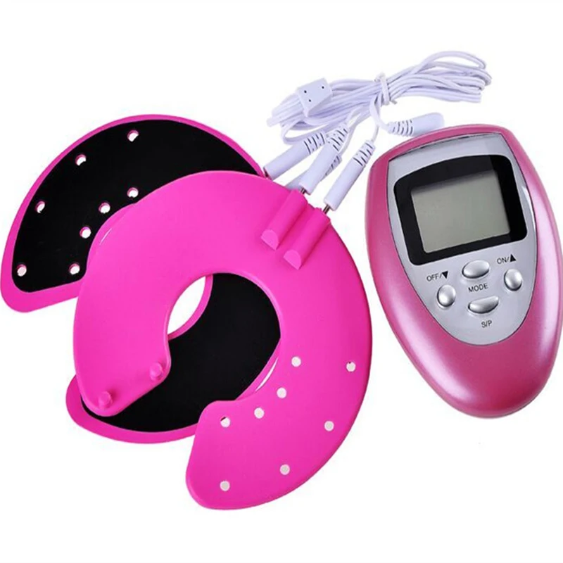 

Women Low frequency Electronic Breast Enhancer Bust Enlargement Growth Muscle Stimulator Pulse Massager Chest Massage Enlarger
