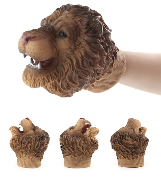 Rubber Hand puppet dolls Puppets For little kids playing Hand Puppets