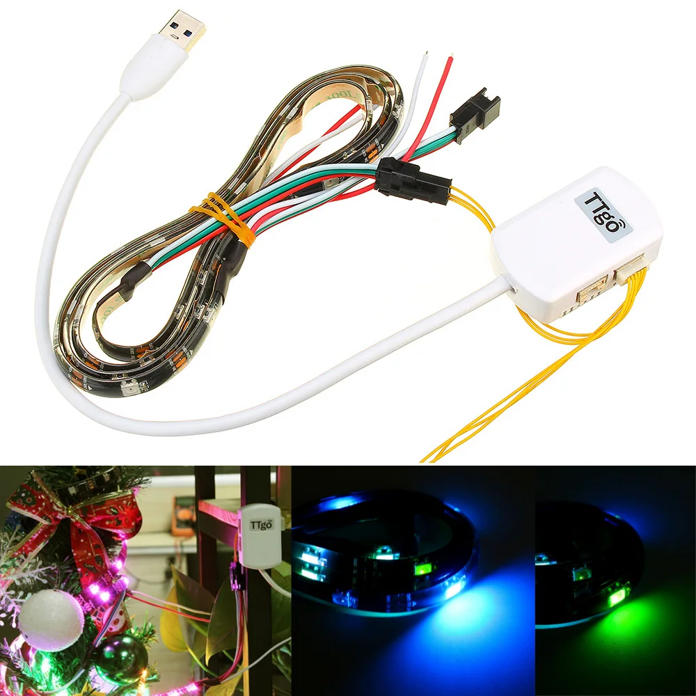 LEORY TTGO T-ice ESP32 Wi-Fi Беспроводной модуль Bluetooth CP2104 Управление RGB света