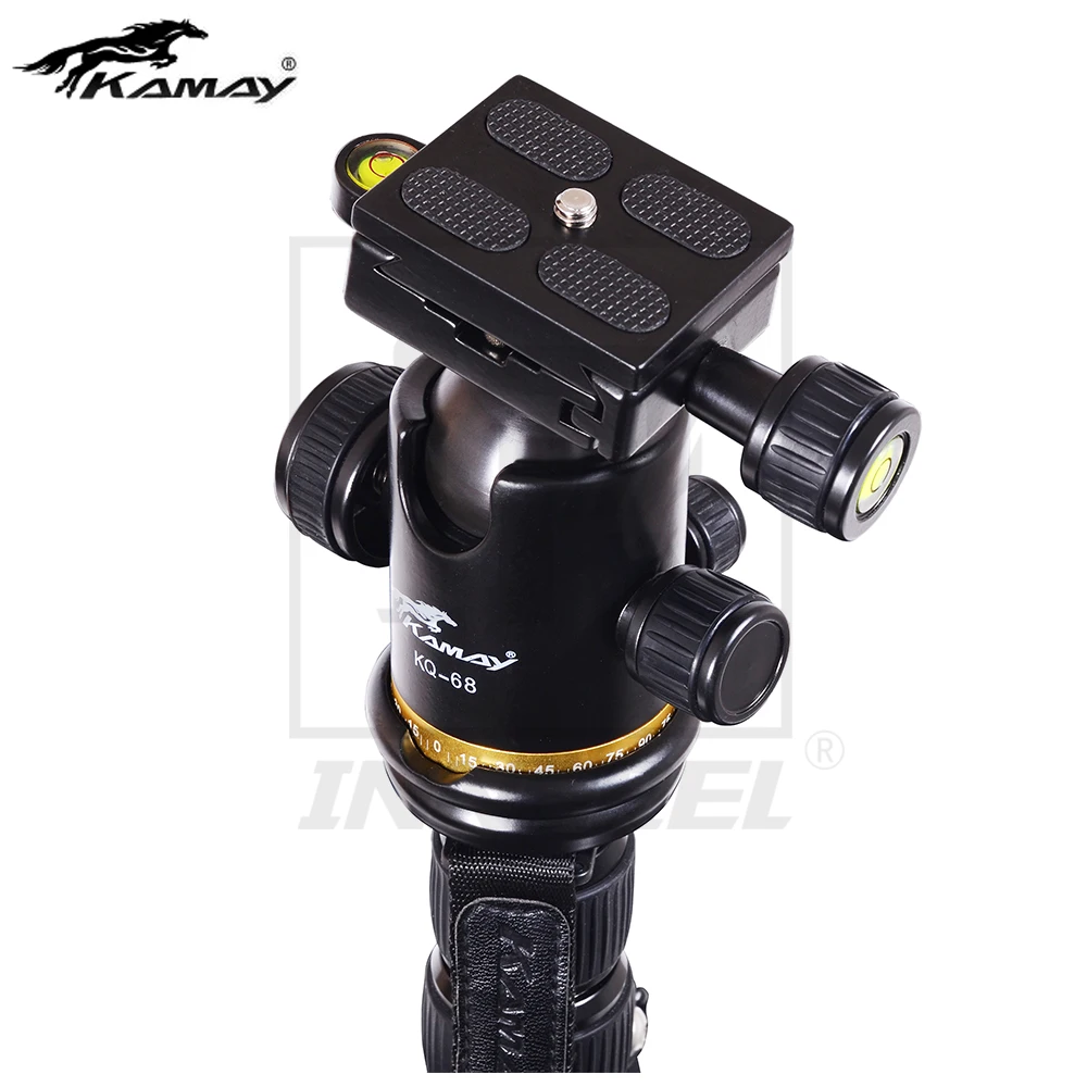 KAMAY K-888 Professional Aluminium Alloy Tripod Monopod Panoramic Ballhead For Travel DSLR Camera L