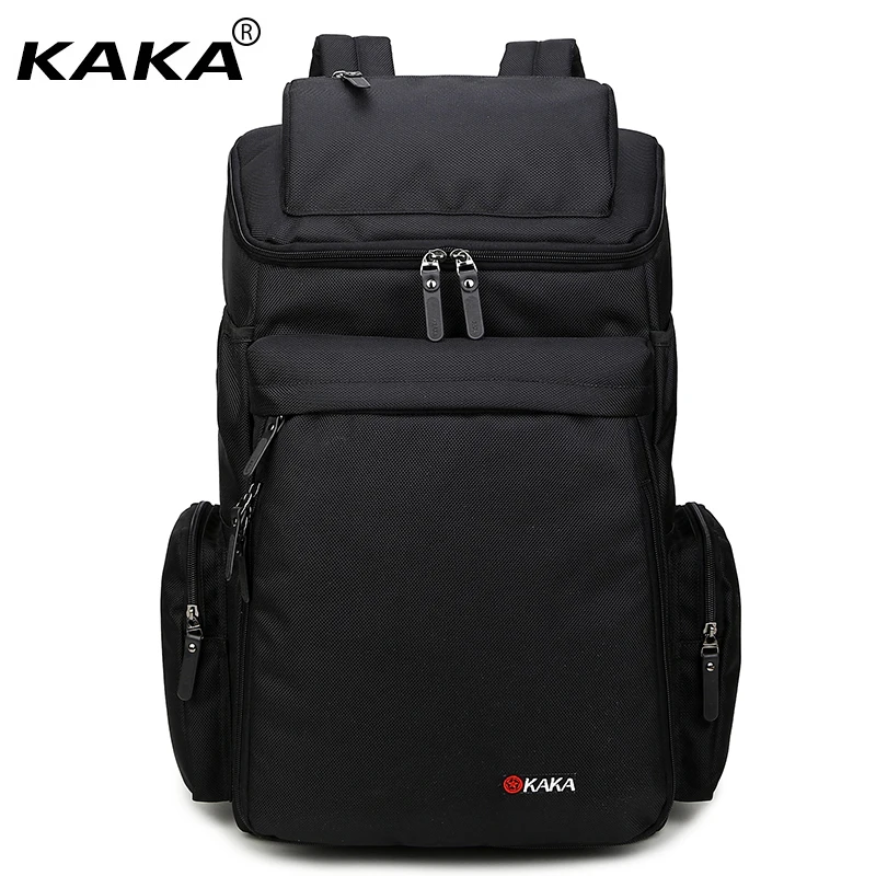 

2019 New KAKA Brand Large Capacity Waterproof Nylon Travel Men's Backpacks 15.6" Laptop Male Backpacking Casual Luggage Bags