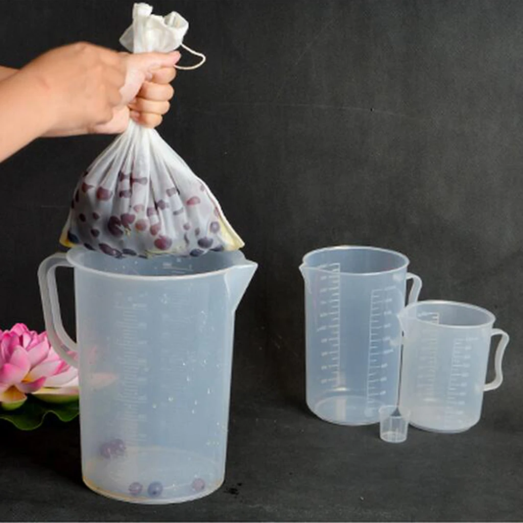 1 Pcs Milk Coffee Juice Reusable Nylon Mesh Strainer Filter Bag Teaware Tool Tea Infusers for Cooking Straining Nut Milk 15x20cm