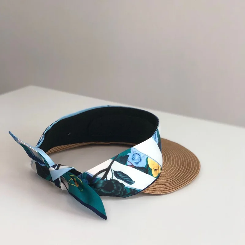

Sun Hats Women Wide Large Brim Floppy Summer Beach Sun Hat Straw Hat Button Cap Summer For Women Anti-uv Visor Cap M226