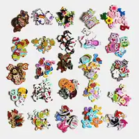 30/50pcs/package Wholesale Mix Styles Random Send Cartoon Flatback Wooden Buttons For Craft DIY Scrapbooking Sewing Crafts L-1 1