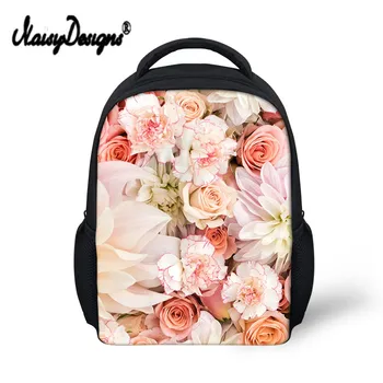 

Hot Bag Summer Season Kids Bag Girls School Bags 3D Color Floral Printing For Boys Schoolbags Children Backpack Drop Shipping