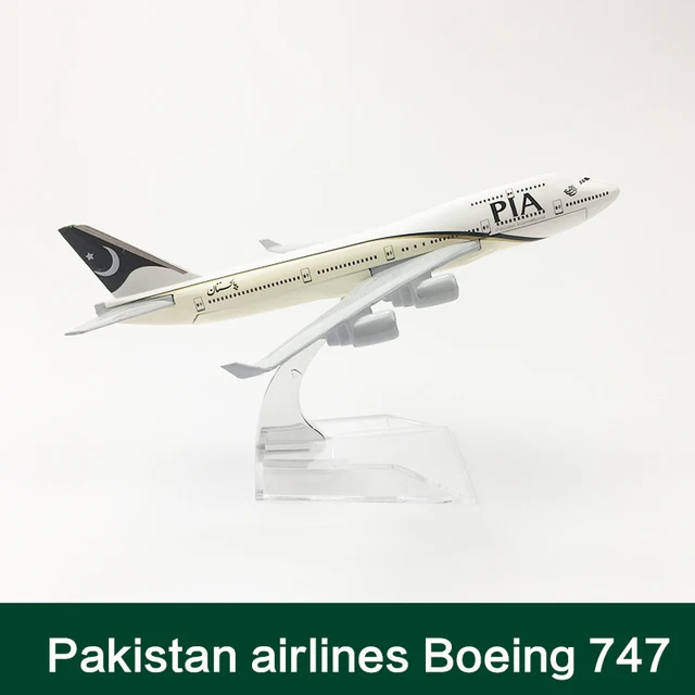 Buy 16cm Pakistan Airlines Airplane Model Boeing 747