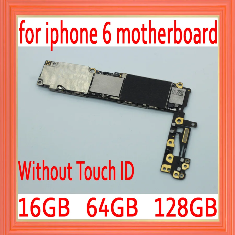 16gb / 64gb / 128gb for iphone 6 4.7inch Motherboard with full unlocked