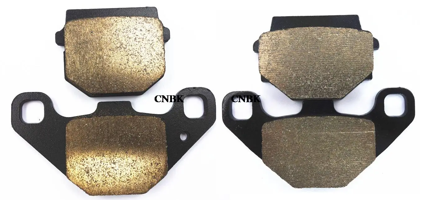 Brake Pad Set for AEON Cobra 350 400 10-11 / KAWASAKI KMX 125 KMX125 86-98 200 KMX200 88-92 50 KMX50 80 KMX80 90-91 Front Rear | Автомобили