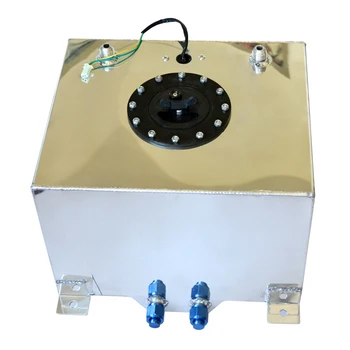 

Universal 30 Litre Fuel Surge Tank Swirl Pot System Alloy Aluminum Petrol Cans