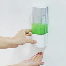 500 мл присоска жидкий шампунь диспенсер ABS прочный простой ванная кухня офис школьная больница и отель