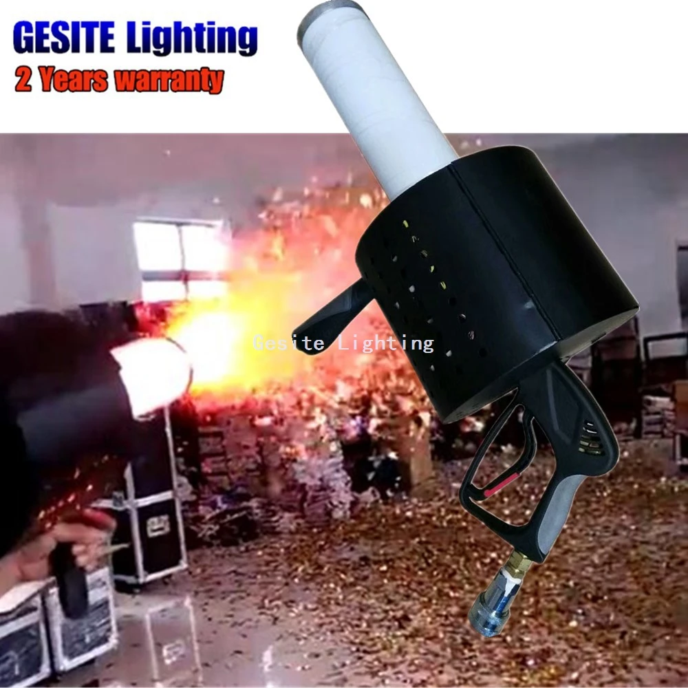 Светодиодный CO2 CONFETTI GUN для диджейской вечеринки|Эффект освещения сцены| |