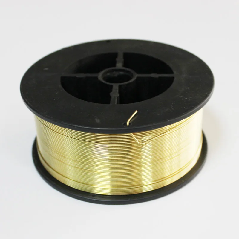 0.8mm/1.0mm/1.2mm brass welding wire electrode 1kg per reel