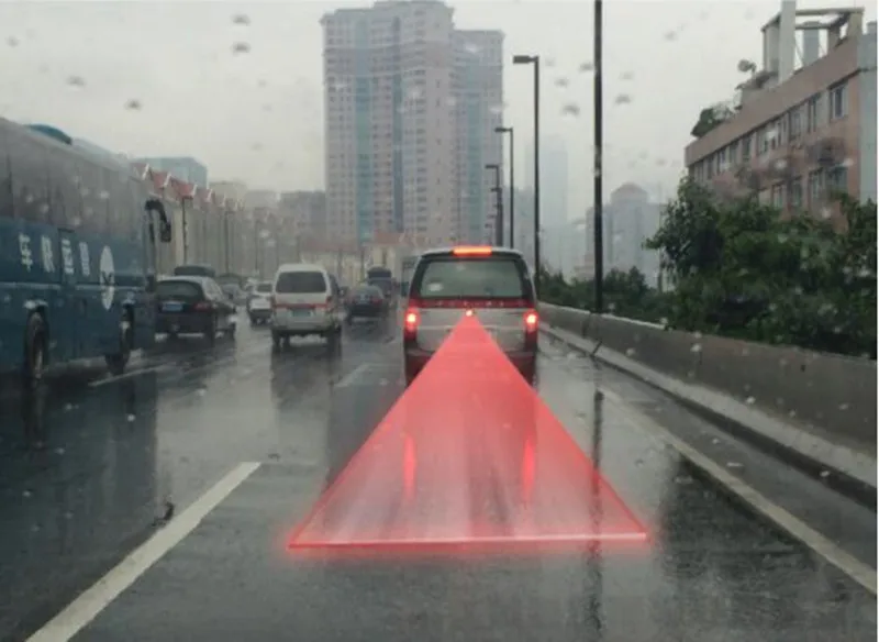 

Car styling LED Car Laser Fog Light Anti Collision Tail Signal Warning Lamps for Hyundai elantra ix35 solaris accent i30 ix25