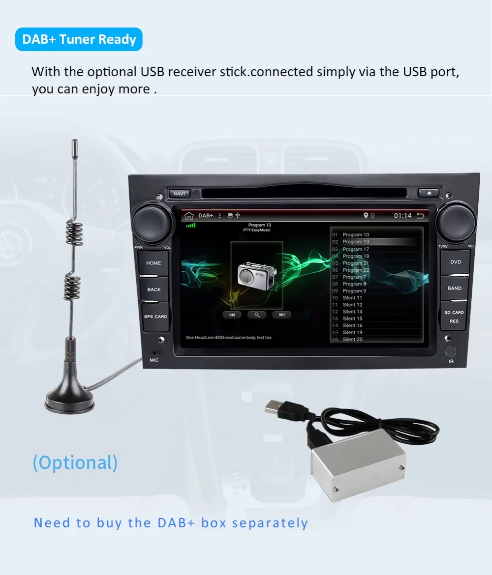 Best Bosion Android 9.0 2din car radio gps navi car dvd player for Opel astra/vectra/zafira car stereo head unit with bluetooth wifi 11