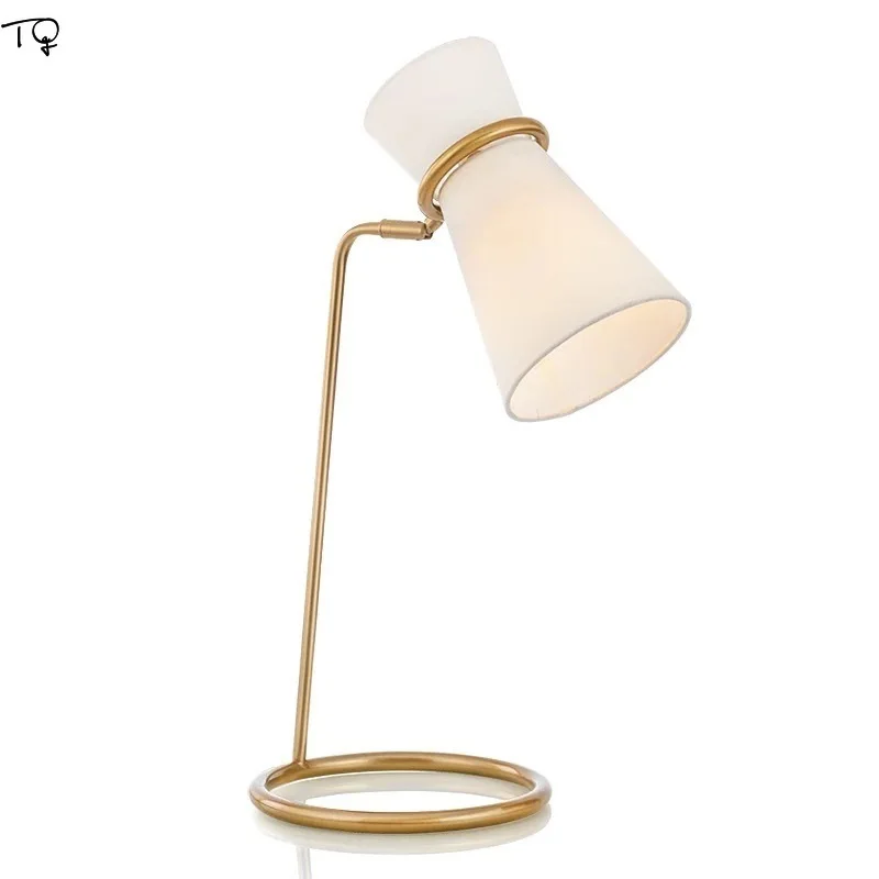

Post-Modern Simple Minimalist Luxury Table Lamps Gold Led Living Room Bedroom Nordic Designer Bedside Lamp Decoration Home Salon