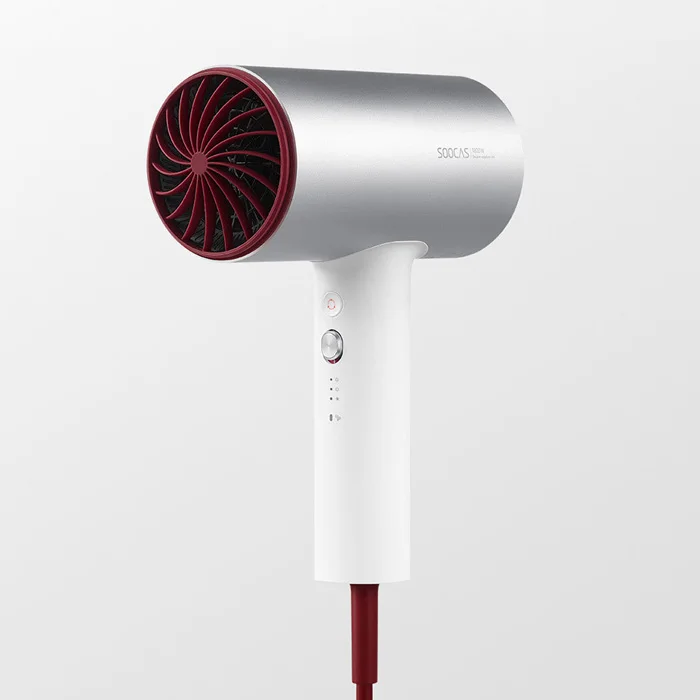 Продажа Soocas H3 Профессиональный фен отрицательные ионы быстросохнущие Электрический Уход за волосами инструмент сушилка 1800 Вт Мощность аксессуары ...