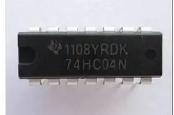 74HC04 74HC04N SN74HC04N два входа логического четыре DIP-14 100 шт./лот