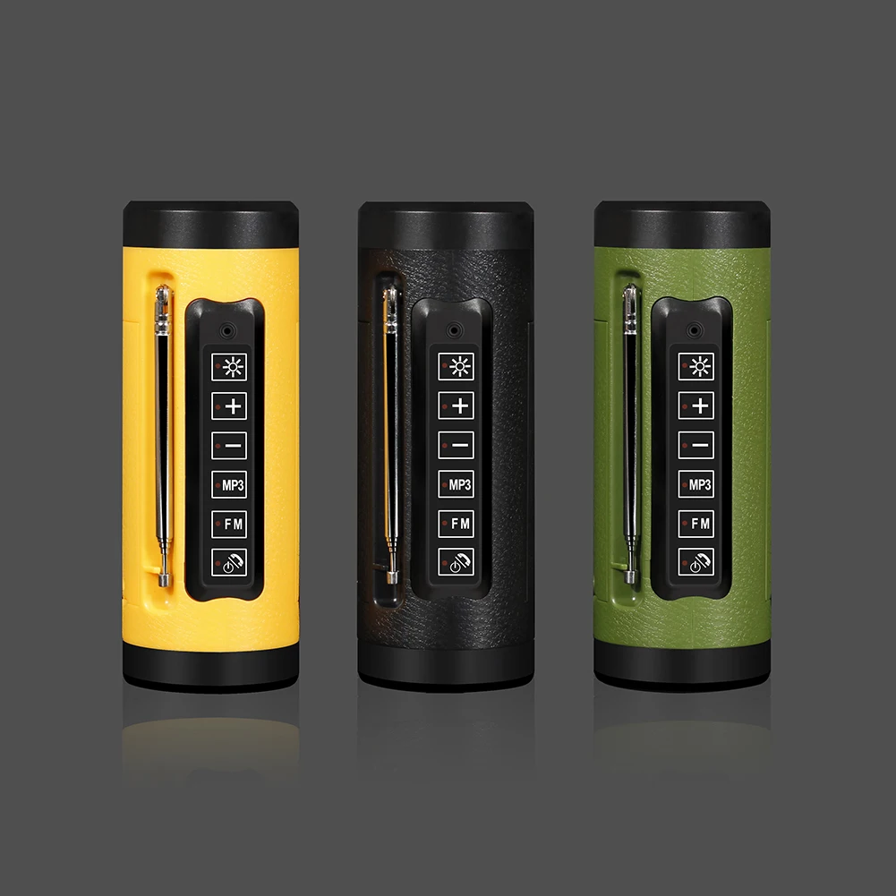 

Original T2 True Wireless Bluetooth Speaker Waterproof Portable Outdoor Mini Blutooth Column Speakers Support TF card FM Boombox