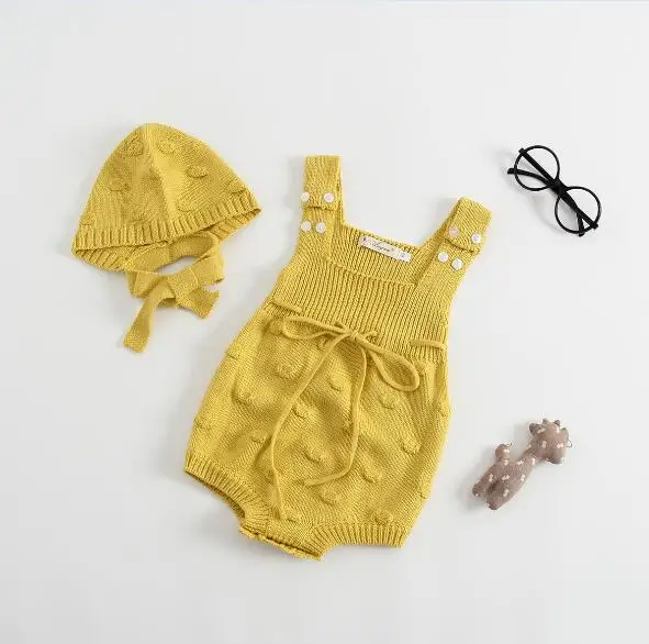 Комбинезоны для маленьких девочек, костюмы для девочек, одежда, трикотажные боди для маленьких девочек, стильные боди с оборками для новорожденных, боди, костюмы - Цвет: Yellow