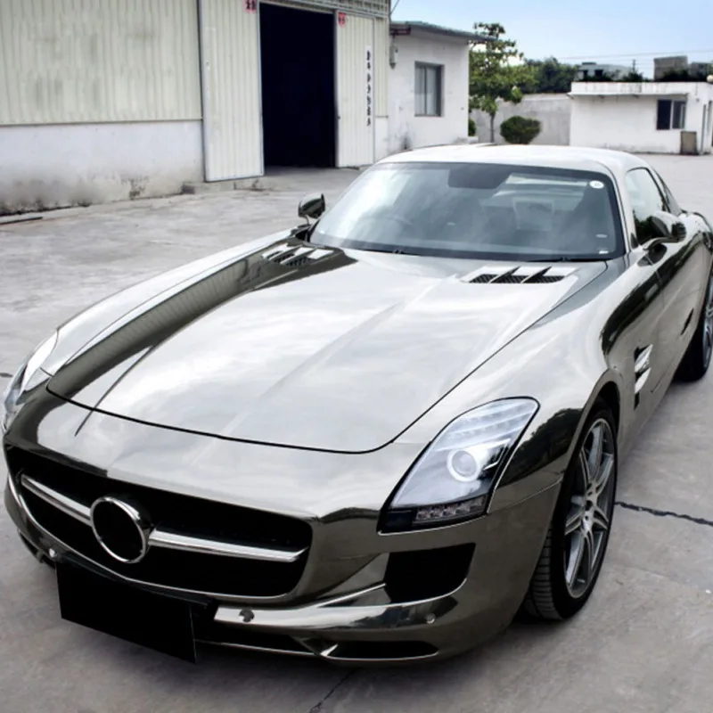 

Tungsten Steel Color Car Vinyl Film Wrap Color Change Car Body Sticker Decal Sheet Film