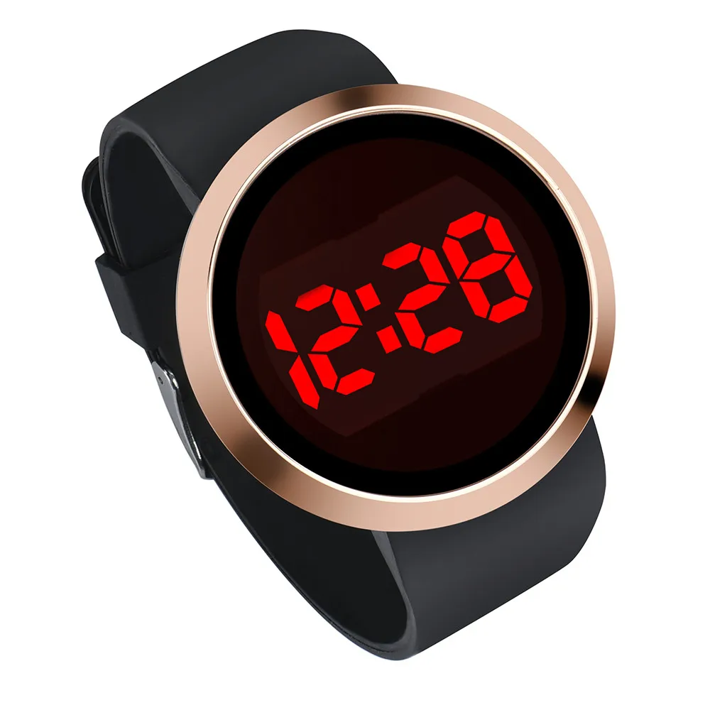 Men Sport LED Watches Touch Screen Men's Digital Watch Men Watch Silicone Electronic Watch Men Clock hodinky relogio masculino