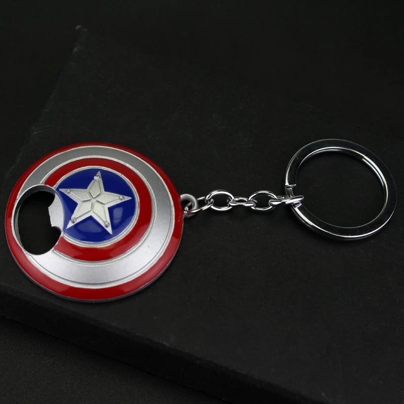 Капитан Америка Первый мститель 4 супер герой Капитан Америка Щит металлический кулон брелок llaveros Брелок ювелирные изделия