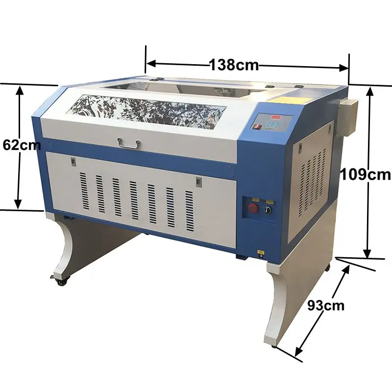 Лазер 100 Вт 6090 лазерный гравировальный станок CO2 станок для лазерной резки лазерный резак с моторизованным вверх/вниз столом х линейным направляющим способом