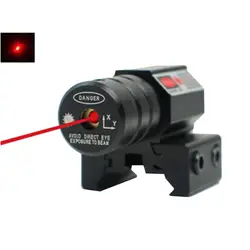 Тактический Мини Red Dot лазерный охотничий оптический прицел направляющая для оптического прицела ружья Набор для Нарезное ружье пистолет