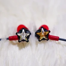 Наушники-вкладыши для девочек с микрофоном HiFi bass для мобильного телефона android iphone samsung Xiaomi