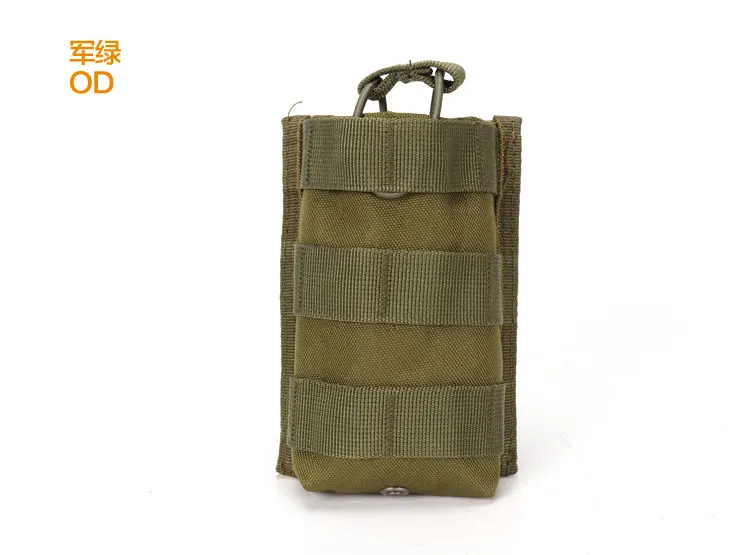 Molle Tactical Single Rifle Mag Pouch Open Top Bag for AK47 M4 M16 5.56.223 Magazine Pouch Hunting Accessories - Цвет: OD