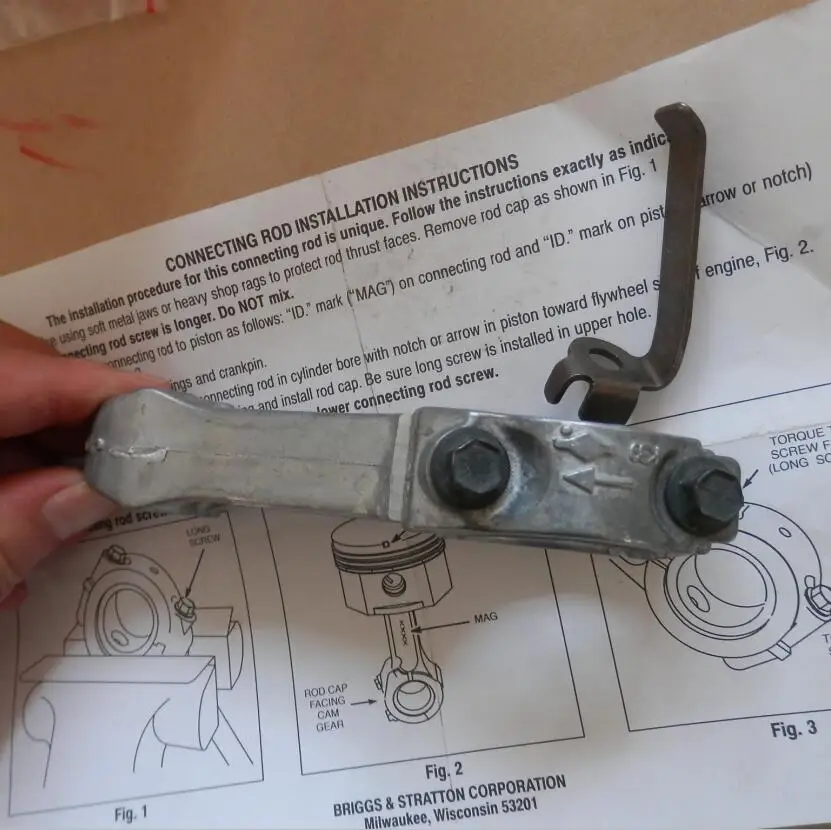 499424 CON ROD BRIGGS 8