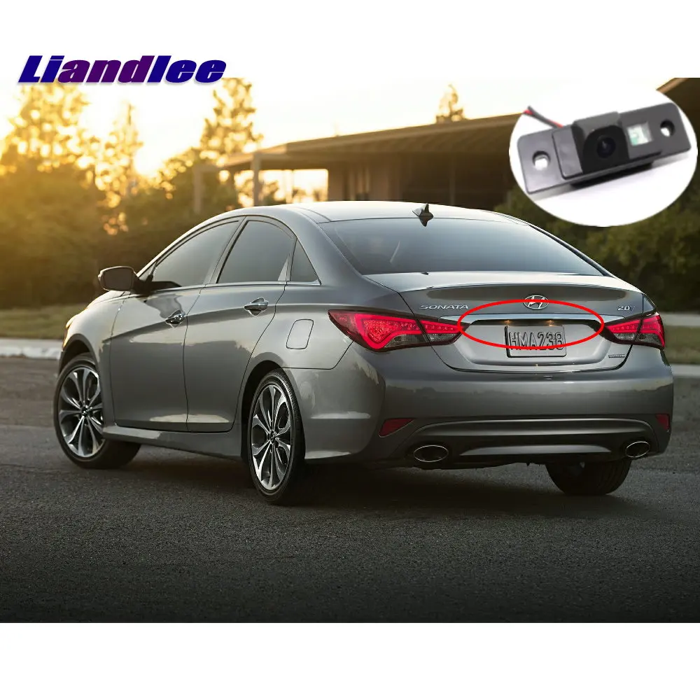 Автомобильная камера заднего вида Liandlee для Hyundai Sonata NF GF YF i45 2004 ~ 2010 2014|Камера авто| |