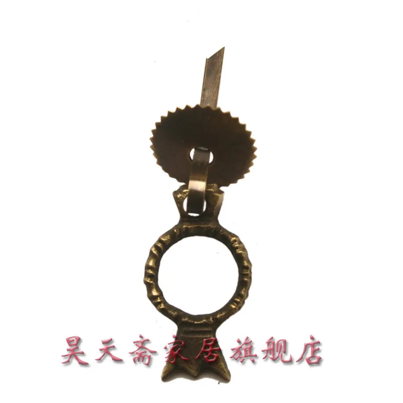 

[Haotian vegetarian] antique furniture copper fittings / drawer handle / copper Handle / Chinese handle HTE-021