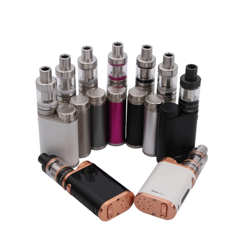 100% оригинал Eleaf iStick Pico 75 Вт 4 мл/2 мл с баком Melo 3 mini и melo обновляемая прошивка
