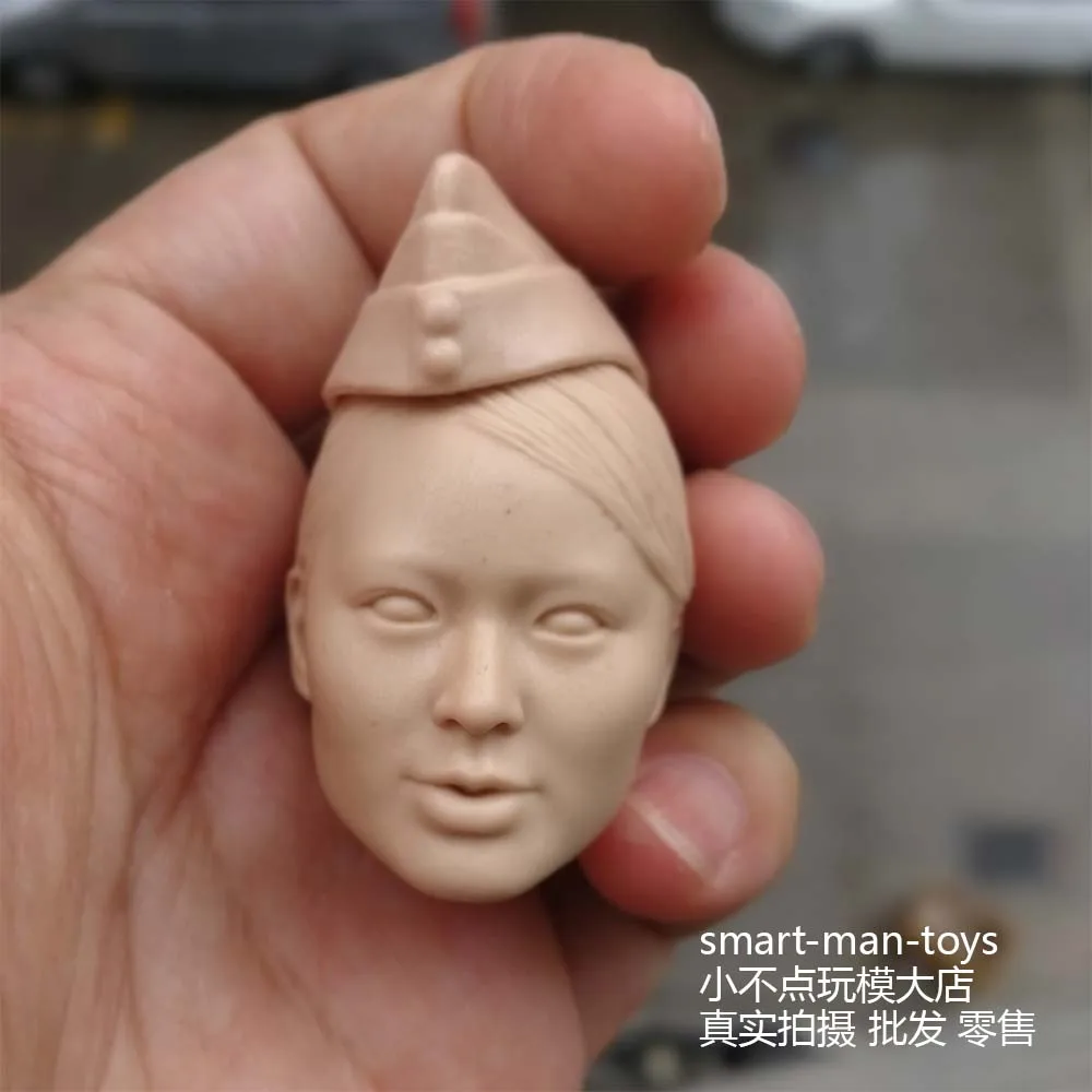 

blank 1/6 scale Female Head Sculpt Amber Jamie Chung Sucker Punch fit 12''