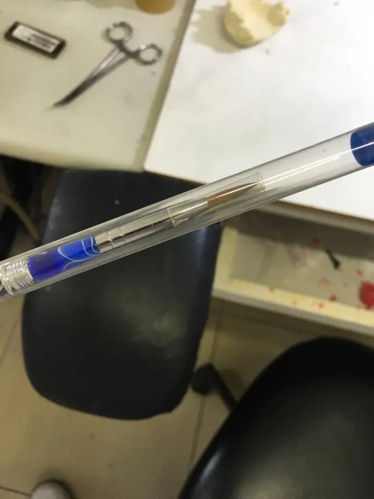 1 шт. Новая Стоматологическая Лаборатория фарфоровая керамическая Ermine Кисть ручка#6