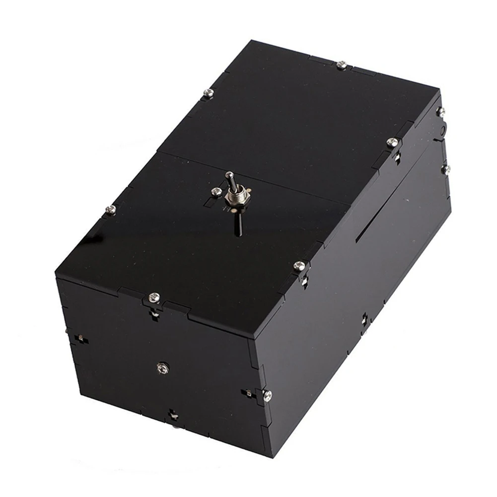 

Portable Gag Black Leave Me Alone Children Toy Kids Useless Box Gift Joke Easy Install Funny Acrylic Panel Electronic
