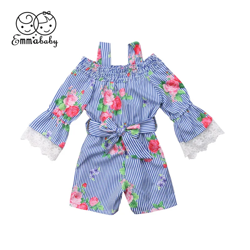 Emmababy для детей возрастом от 1 года до 6 лет Детское платье с бантом цветочным