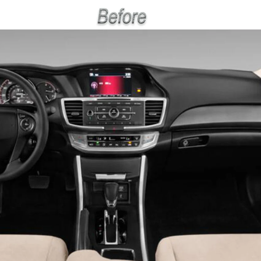 Liislee 2 din Android для Honda Accord 2013~ большой экран Автомобильный мультимедийный плеер gps навигация Видео Радио Зеркало Ссылка