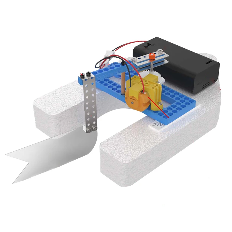 STEM toy Building Blocks Science Toy DIY Bionic Fish Children Educational Science Toys Kit Learning Education Toys for Children