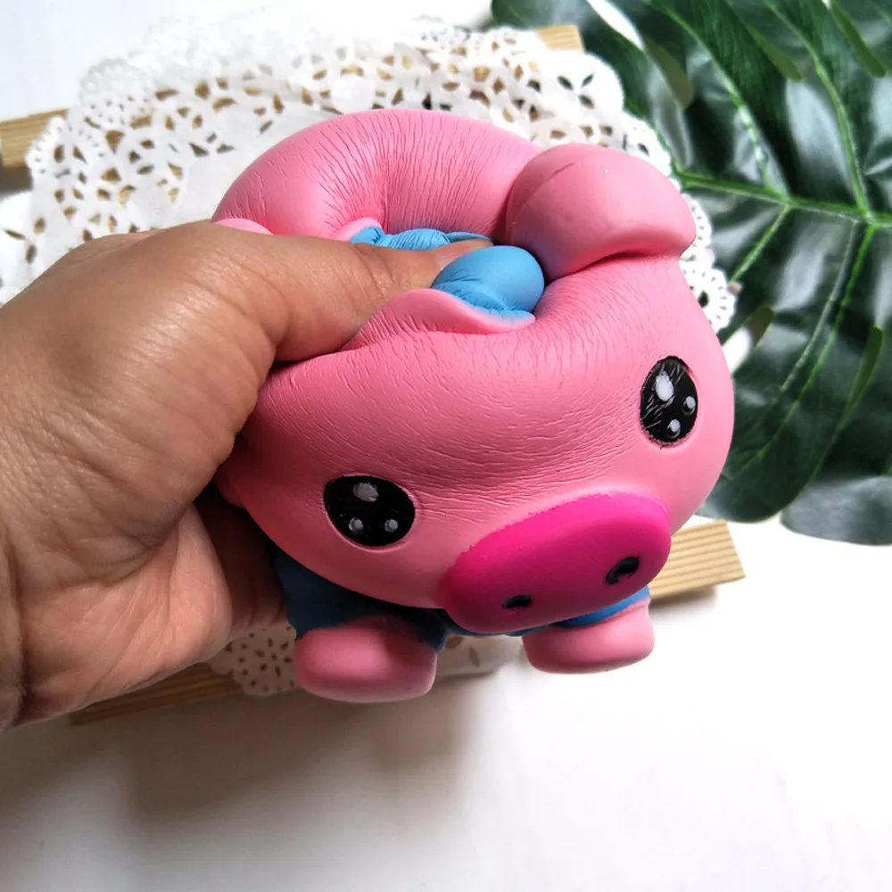 MUQGEW Squishy мультфильм свинья Развивающие игрушки для детей медленный рост дети снятие стресса игрушка хоп реквизит в Кляпы игрушки Squishy