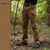 X9  tactical men's pants Cargo casual Pants Combat SWAT Army active Military work Cotton male Trousers mens 4