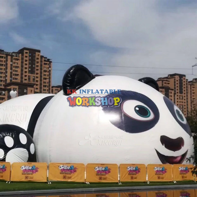 Надувные замки прыжки уличный надувной батут панда парк