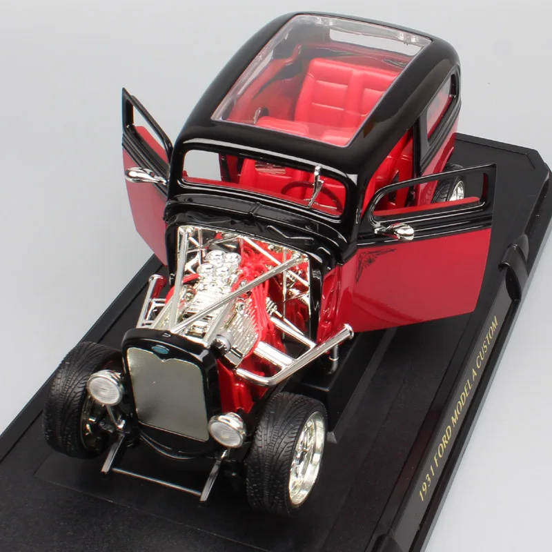 1:18 весы Road Подпись Ford Модель A кости 1931 rodders Tudor пользовательские седан литья под