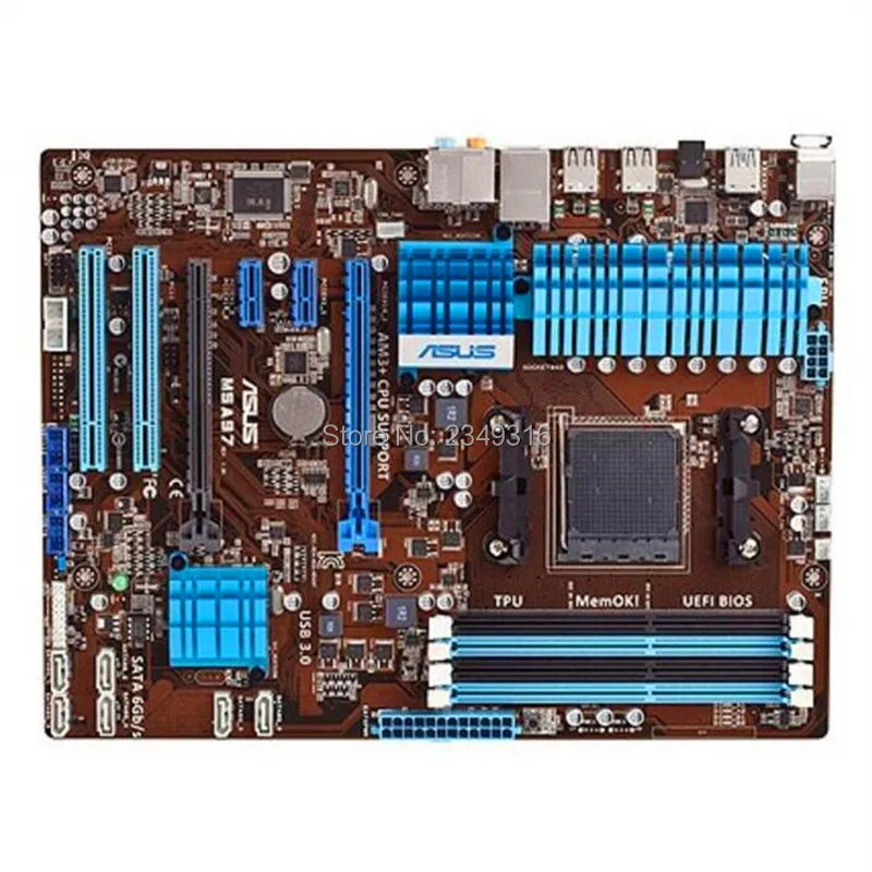 Оригинальная материнская плата для ASUS M5A97 Socket AM3+ DDR3 32GB USB2.0 USB3.0 SATA3 970 настольная материнская плата