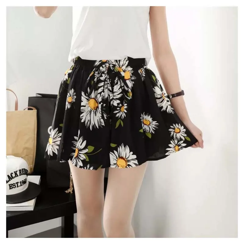 chiffon shorts outfit