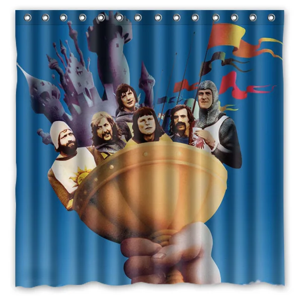180x180cm Monty Python Bathroom Waterproof Polyester Shower Curtain ...
