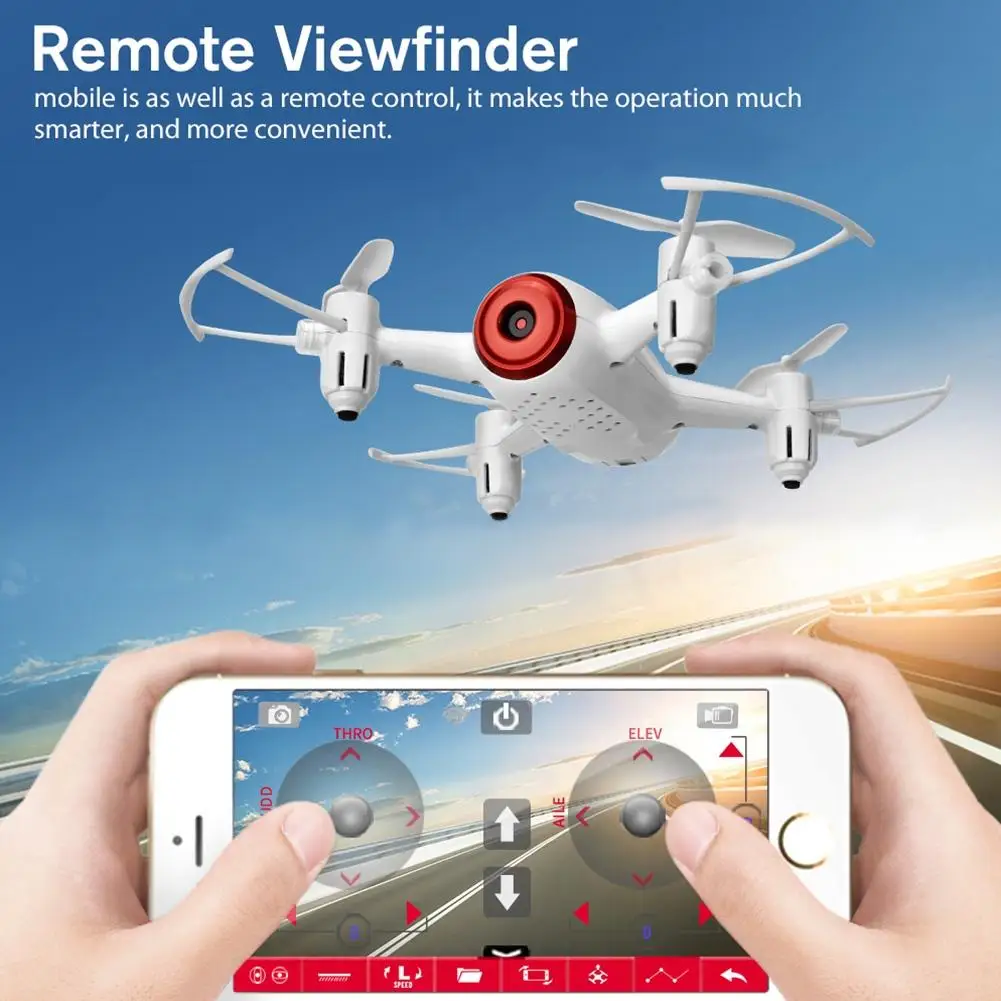 

LeadingStar SYMA X22W Mini Remote Control Set Height Quadcopter Wifi Transmission Drone Aircraft Toys
